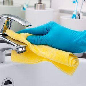 Bathroom Deep Cleaning With Machine